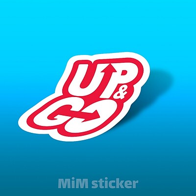 استیکر up and go