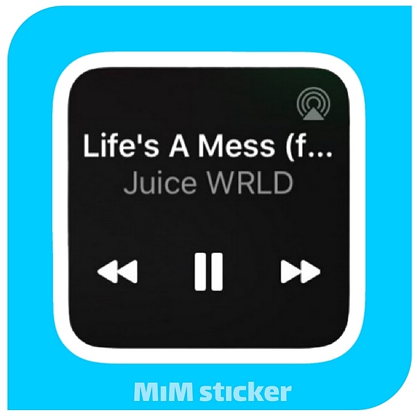 استیکر Juice WRLD