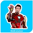 استیکر iron Man 