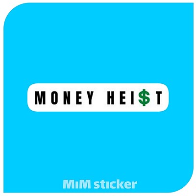 استیکر Money heist