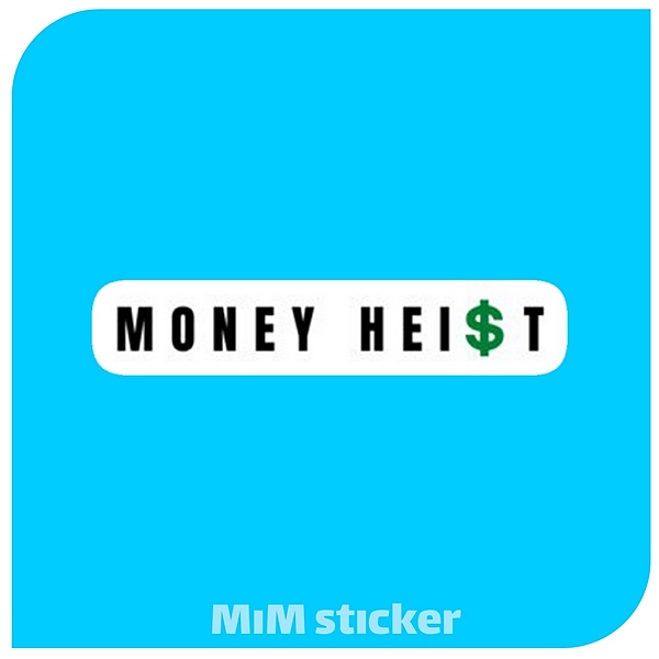 استیکر Money heist