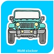 استیکر Jeep