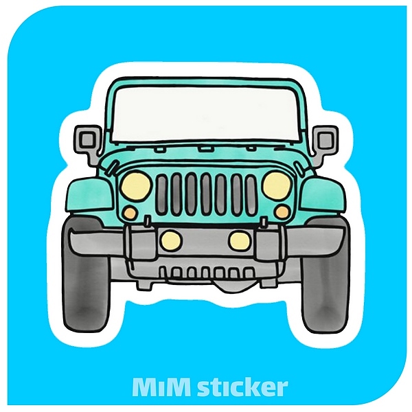 استیکر Jeep