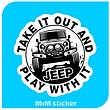 استیکر Jeep