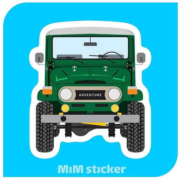 استیکر Jeep