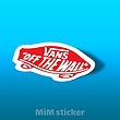 استیکر vans off the wall