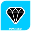 استیکر الماس