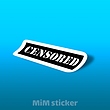 استیکر censored 