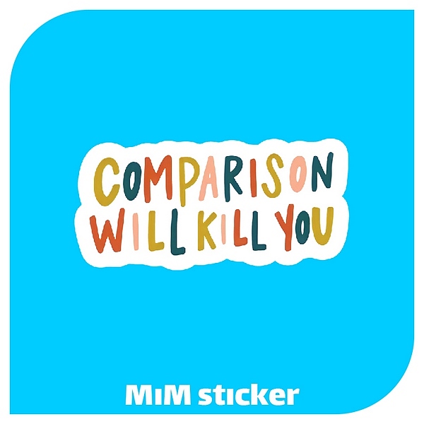 استیکرComparsion Will Kill you