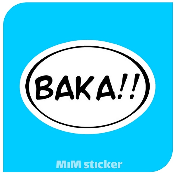استیکر BAKA