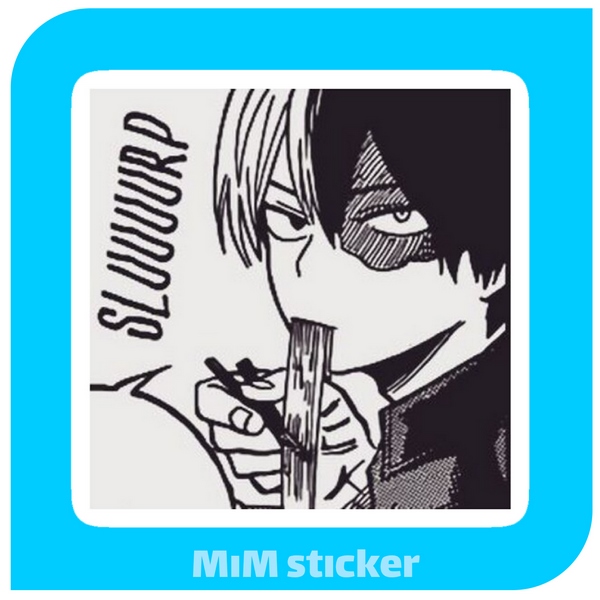 استیکر shoto todoroki