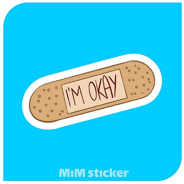 استیکر i'm okay