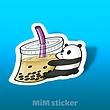 استیکر bubble tea