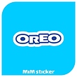 استیکر لوگو oreo