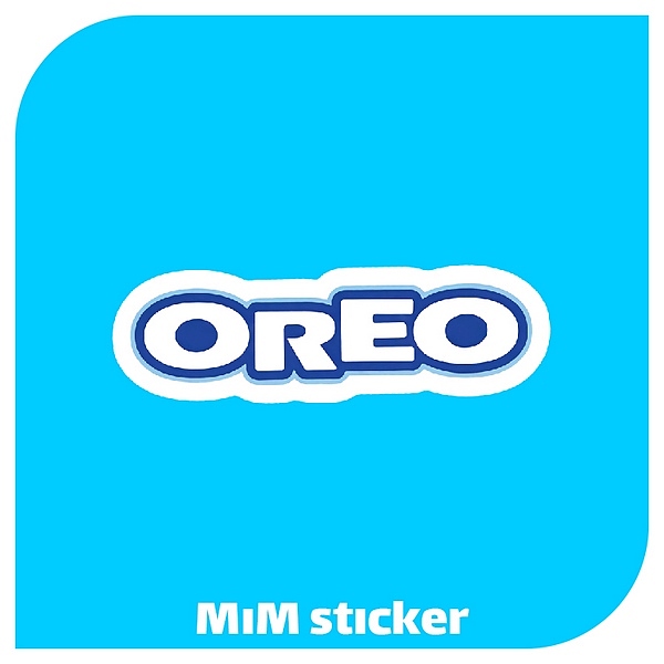 استیکر لوگو oreo