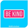 استیکر متن BE KIND