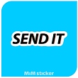 استیکر متنSEND IT