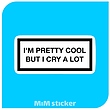 استیکر متن IM PRETTY COOL
