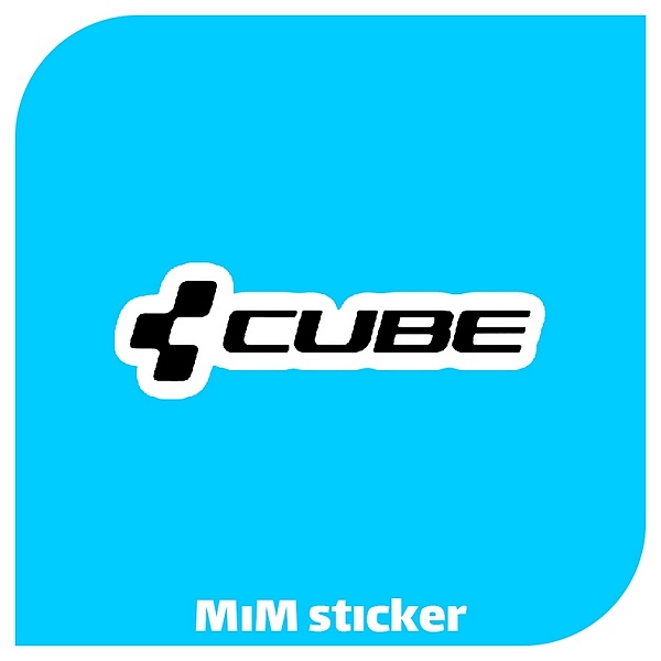 استیکر لوگو cube