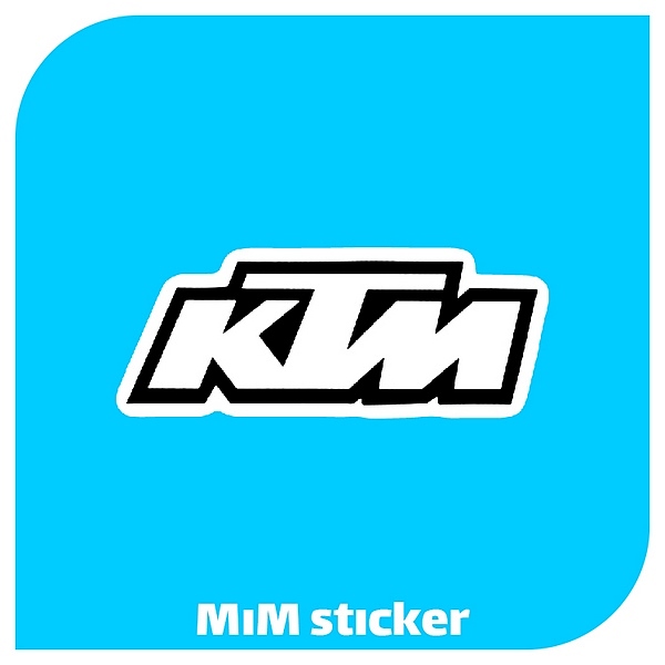 استیکر لوگو ktm