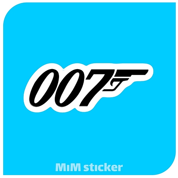 استیکر 007 