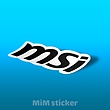 استیکر لوگو msi