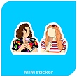 استیکرMaxine
