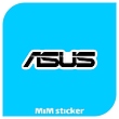 استیکر لوگو asus