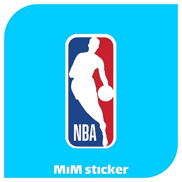 استیکر لوگو NBA