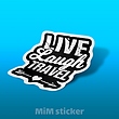 استیکر Live