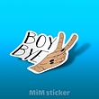 استیکر boy bye