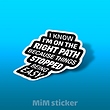 استیکر I know