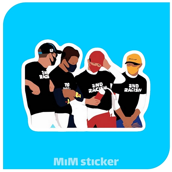 استیکر End racism