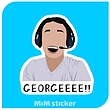 استیکرGeorge