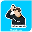 استیکر Baldo Norris