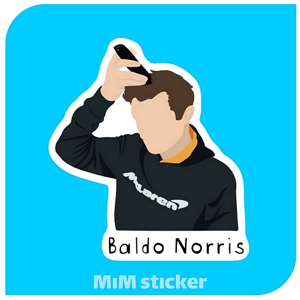 استیکر Baldo Norris