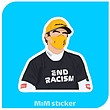 استیکر End racism