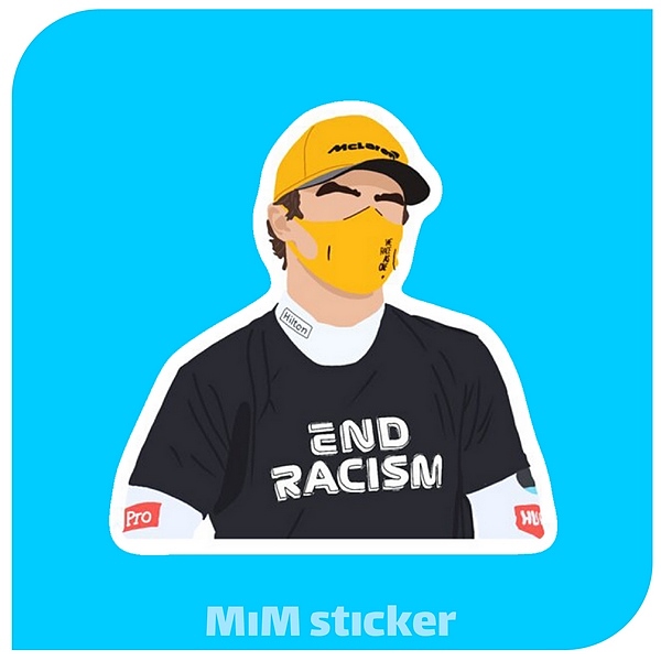 استیکر End racism