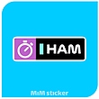 استیکر Ham