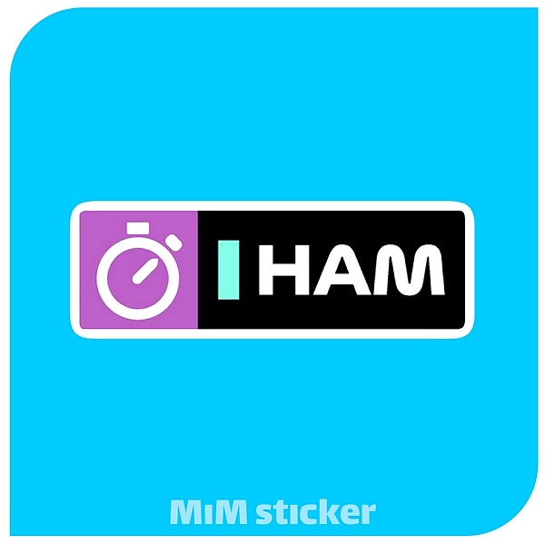 استیکر Ham