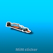 استیکر Race car