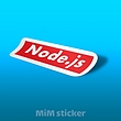 استیکر لوگو node.js