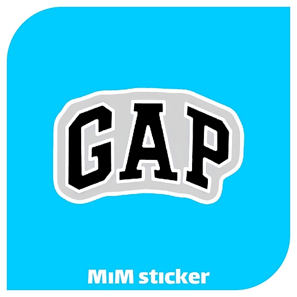 استیکر لوگو GAP