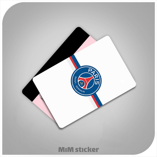 استیکر کارت بانکی Paris Saint-Germain