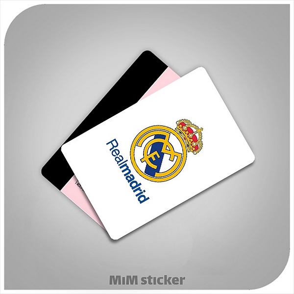 استیکر کارت بانکی Real Madrid