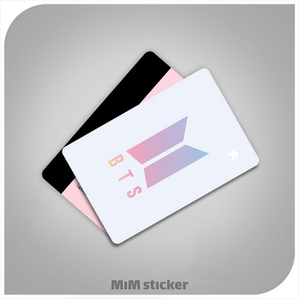 استیکر کارت بانکی BTS