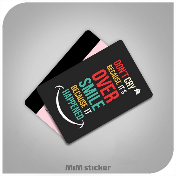 استیکر کارت بانکی smile 