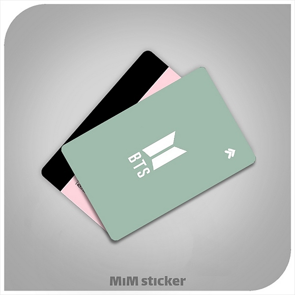 استیکر کارت بانکی BTS