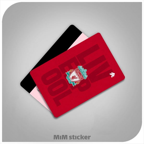 استیکر کارت بانکی  Liverpool 