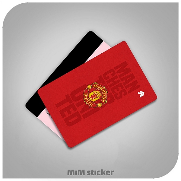 استیکر کارت بانکی Manchester United